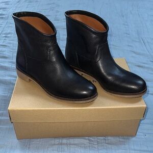 Lucky Brand Black Ankle Booties